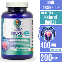 CoQ-10 - 400 mg by Foxxy Doc