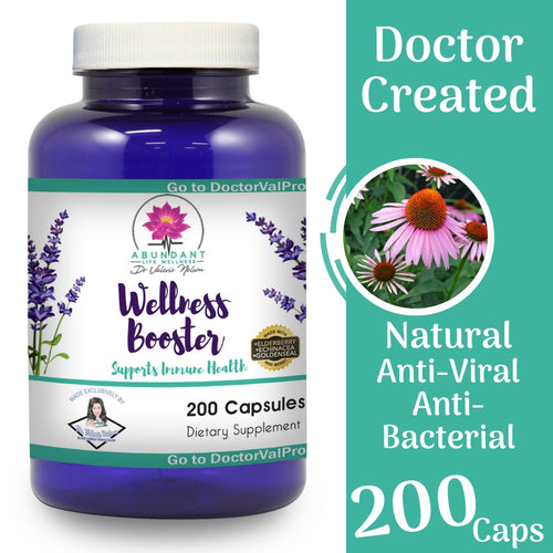 Wellness Booster - All Natural Herbal Immune                       System Strengthener