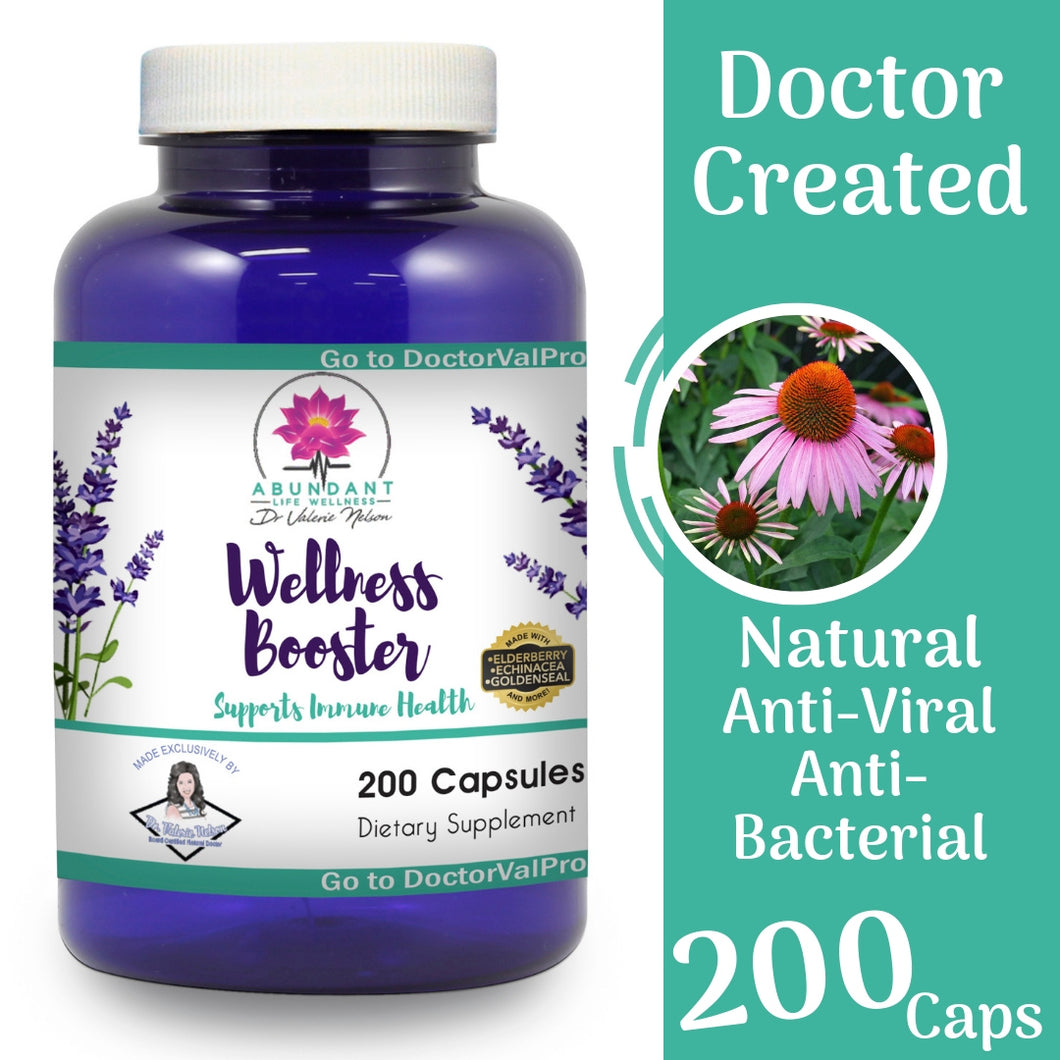 Wellness Booster - All Natural Herbal Immune                       System Strengthener
