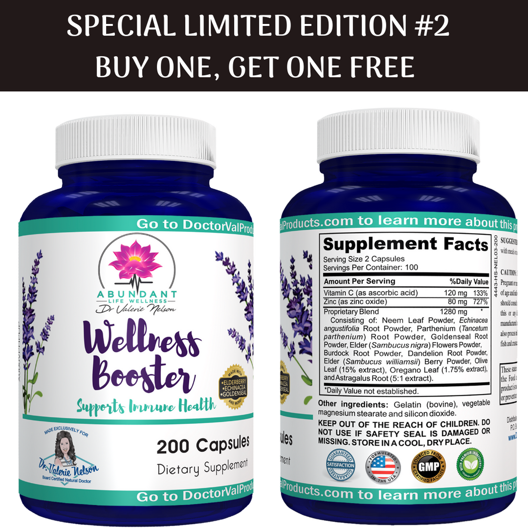 Wellness Booster - Formula #2  *****BUY ONE -- GET ONE FREE  ***LIMITED EDITION***